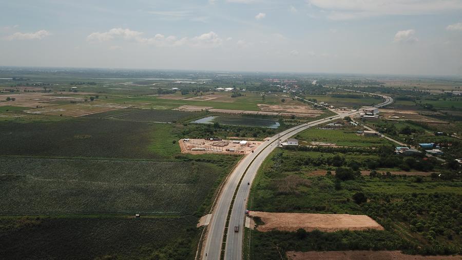 China-funded ring road boosts development in southern part of Cambodian capital