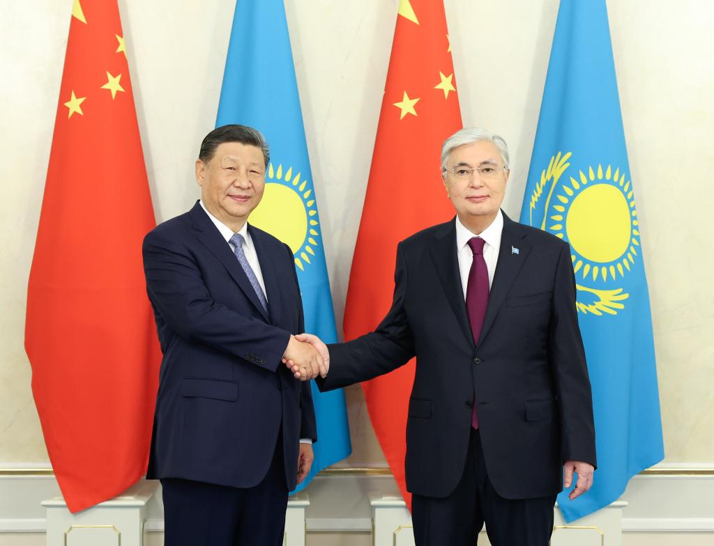 Xi says ready to join Tokayev for more substantive, dynamic China-Kazakhstan community with shared future