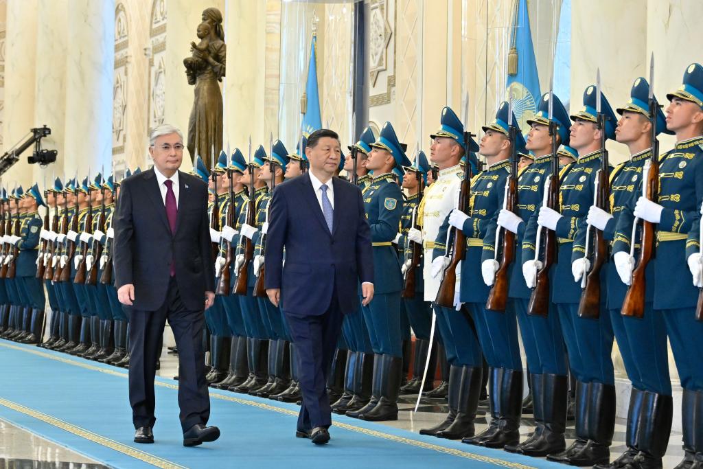 Xi says ready to join Tokayev for more substantive, dynamic China-Kazakhstan community with shared future