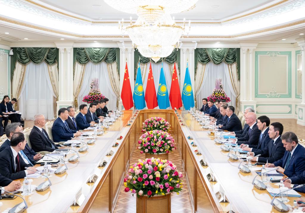 Xi says ready to join Tokayev for more substantive, dynamic China-Kazakhstan community with shared future