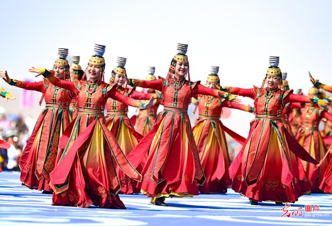 34th Grassland Naadam Festival in N China's Inner Mongolia