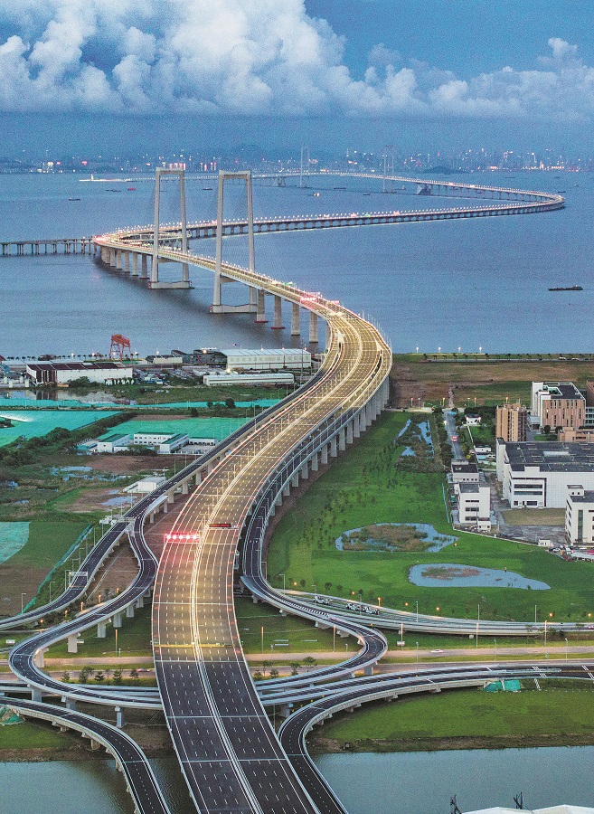 Engineering marvel to smooth flow of traffic, wealth across Pearl River Delta