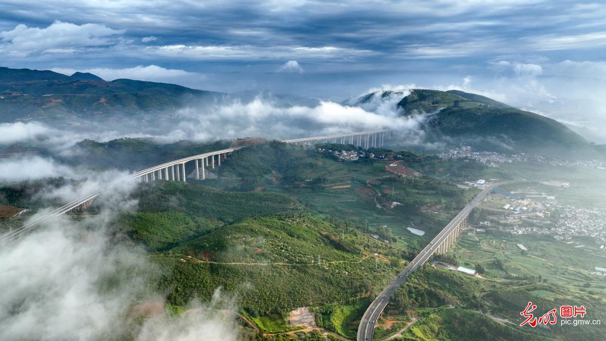 In pics: Highways in SW China's Yunnan