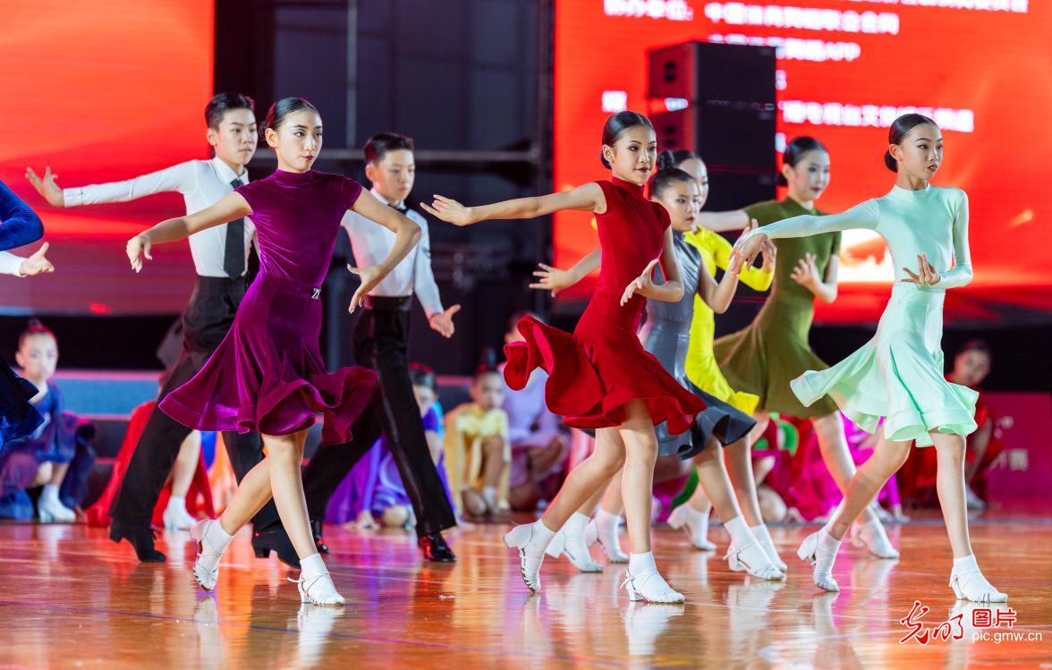 2024 9th China Inner Mongolia sports dance open competition kicks off in Hohhot