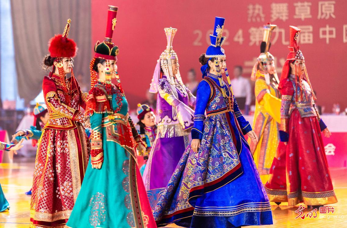 2024 9th China Inner Mongolia sports dance open competition kicks off in Hohhot