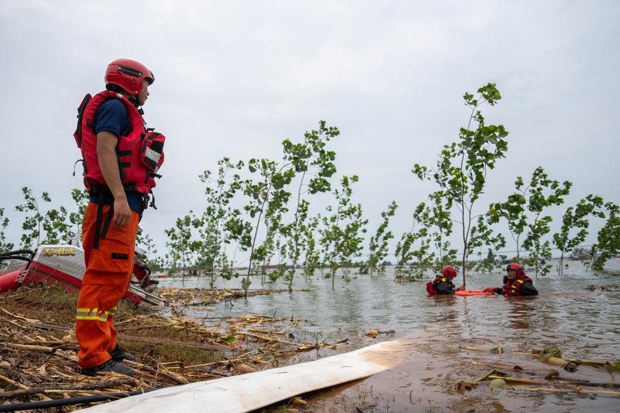 Farming resumes 24 days after dike breach sealed in central China