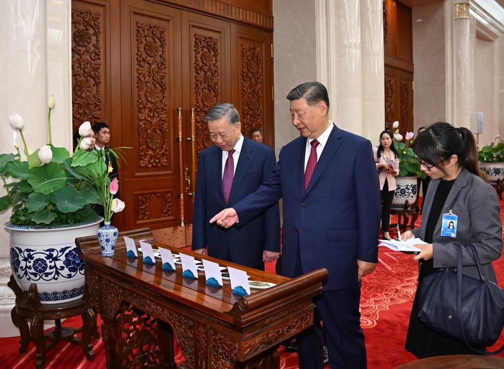 Xi, Lam hold talks, guiding development of China-Vietnam community with shared future