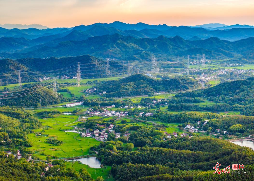 Rural landscape in E China's Anhui