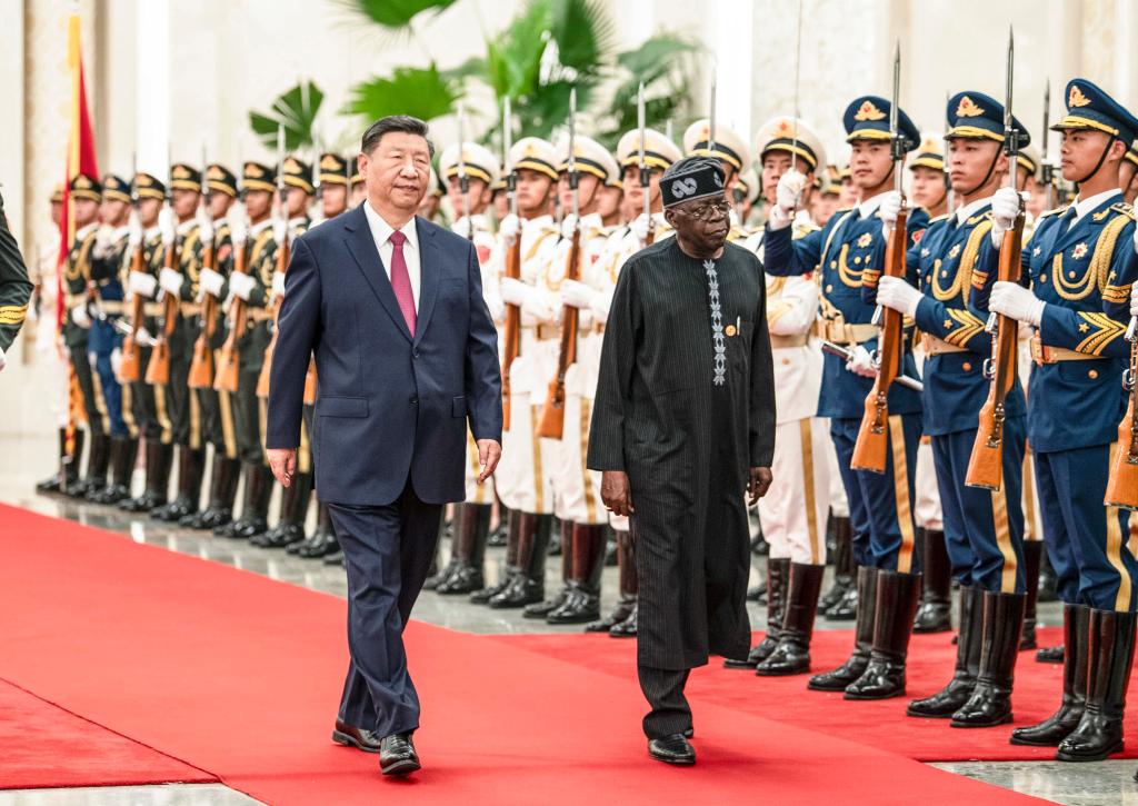 Chinese, Nigerian presidents announce elevation of bilateral ties