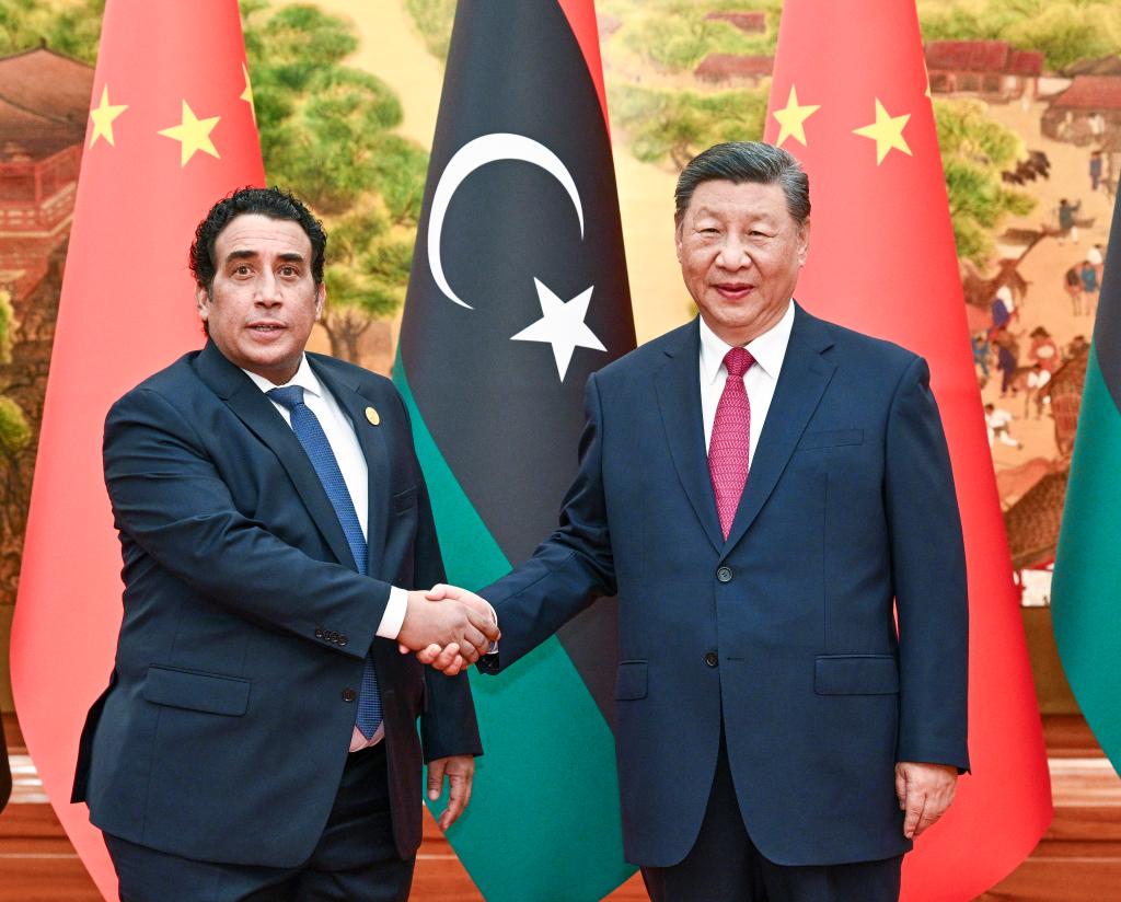 China, Libya establish strategic partnership as leaders meet in Beijing