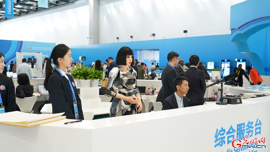 In pics: media center for 2024 FOCAC Summit