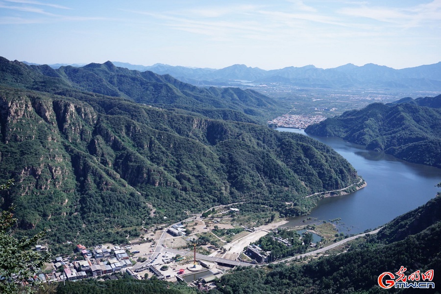 Picturesque scenery of Shilinxia Scenic Area in Beijing