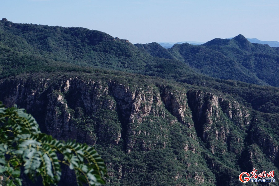 Picturesque scenery of Shilinxia Scenic Area in Beijing