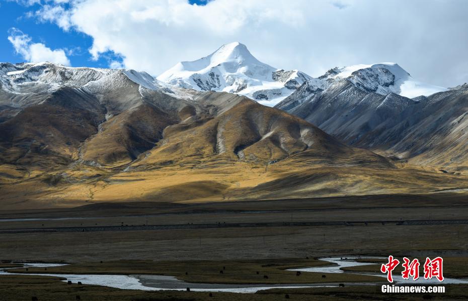 Autumn scenery of northern Xizang grassland