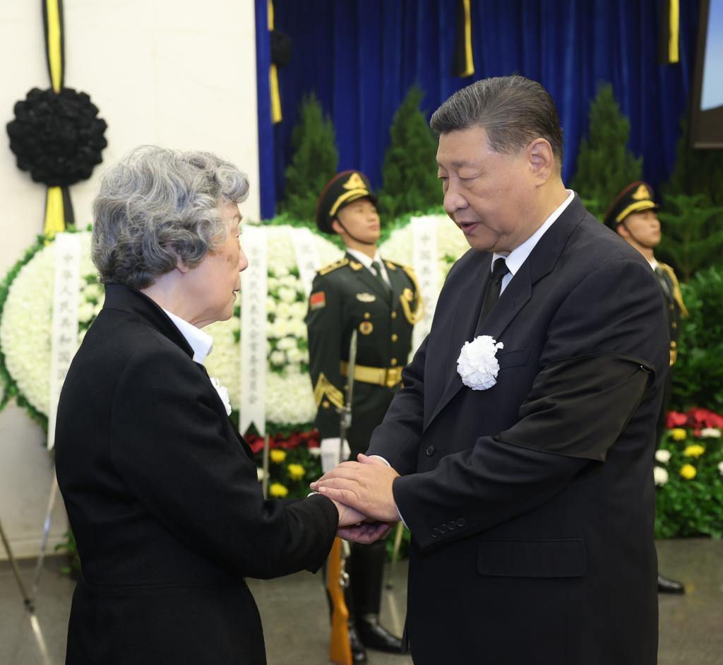 Remains of late Chinese leader Wu Bangguo cremated in Beijing