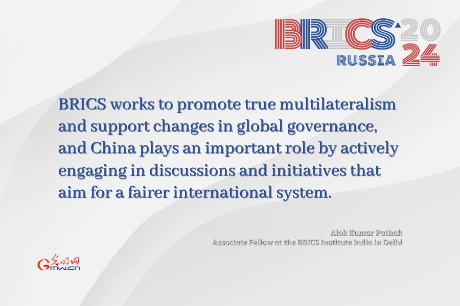 Posters: Experts opinions on BRICS becoming key driver for global peace and governance