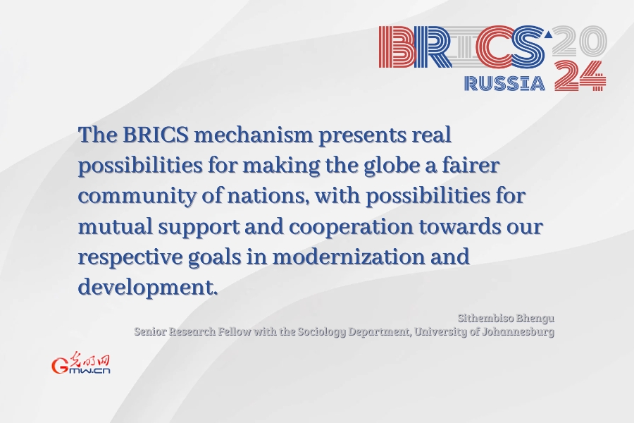 Posters: Experts opinions on BRICS becoming key driver for global peace and governance