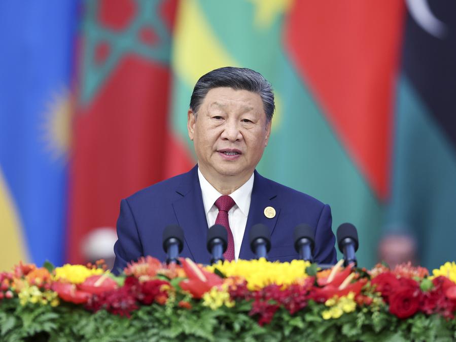 Xi calls for building all-weather China-Africa community with shared future for new era