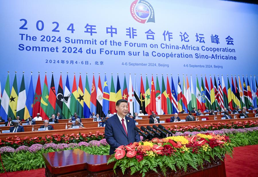 Xi calls for building all-weather China-Africa community with shared future for new era