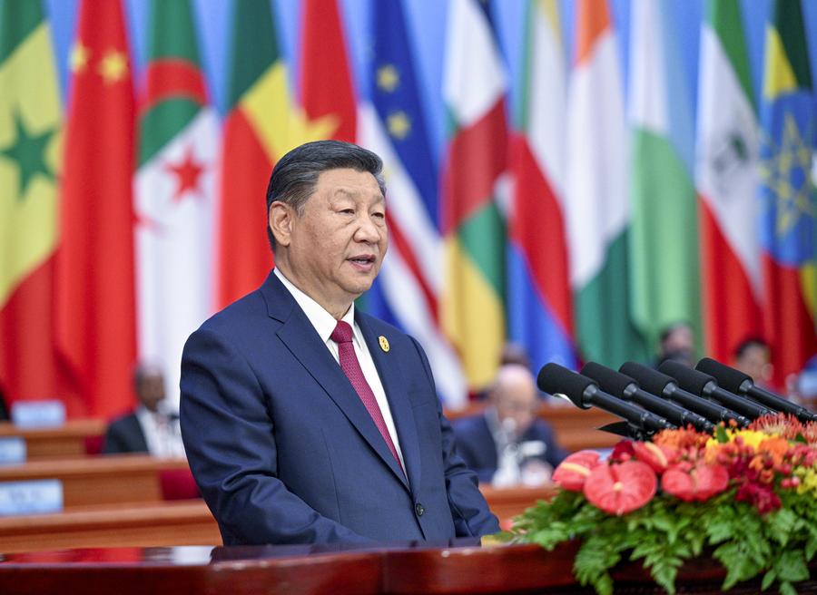 Xi calls for building all-weather China-Africa community with shared future for new era