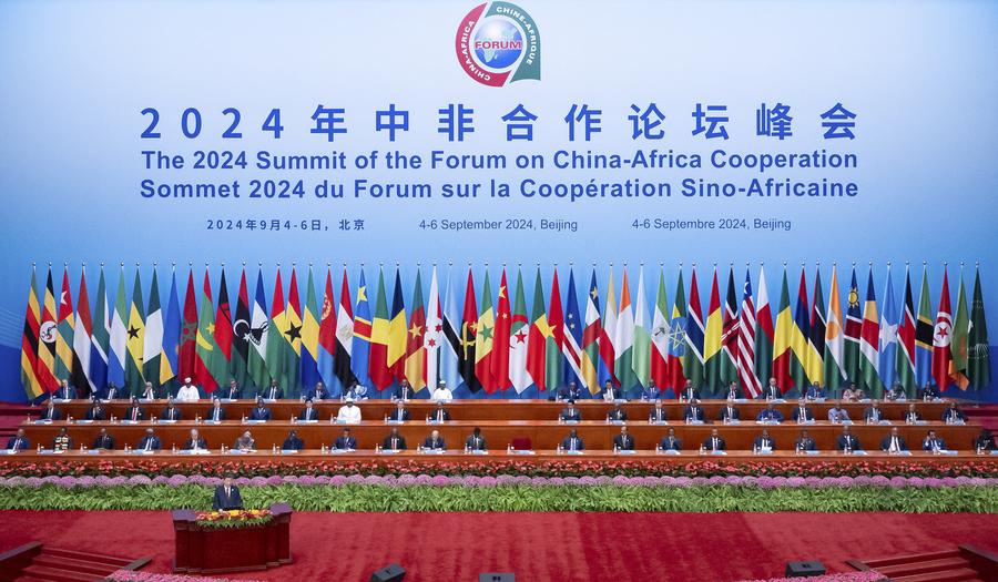 Xi calls for building all-weather China-Africa community with shared future for new era