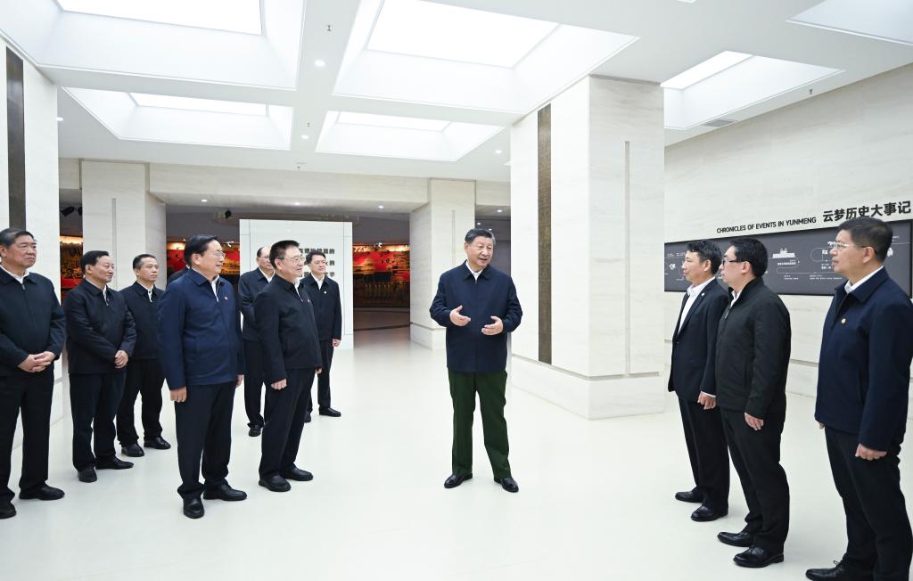 Xi inspects central China's Hubei Province