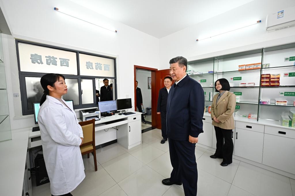 Xi inspects central China's Hubei Province