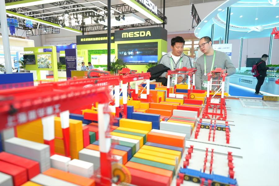 FOCUS | 2nd China Int'l Supply Chain Expo showcases advanced manufacturing