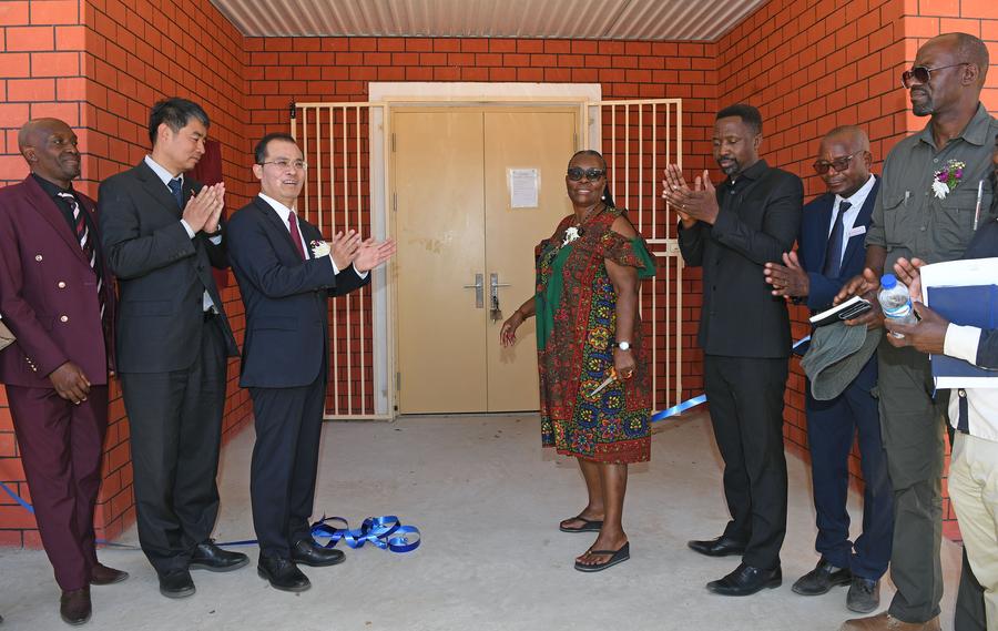 Namibia receives 4 China-aided schools in rural areas