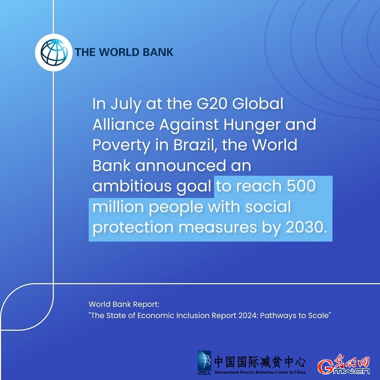 Poster: World Bank Announces Ambitious Goal to Expand Social Protection at G20 Summit