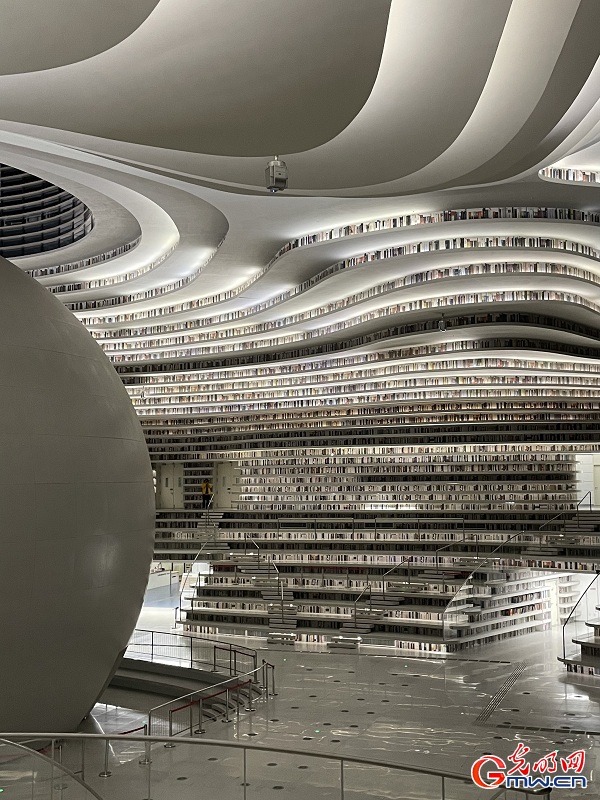 Tianjin Binhai Library: cultural, architectural hub for young generation