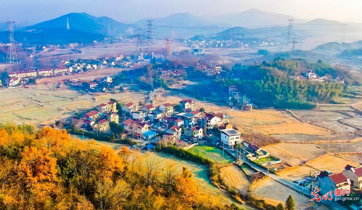 Harmonious countryside scene in E China’s Anhui