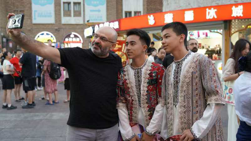 Major development drives in Xinjiang