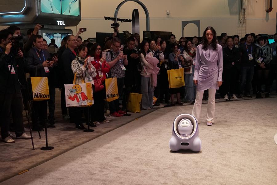 Chinese display technologies draw crowds at CES 20253