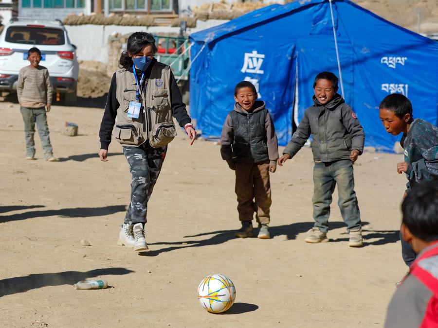 Addressing mental well-being of disaster-affected people in Xizang