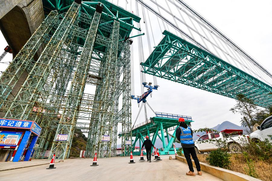 GloriousGuizhou | Huajiang grand canyon bridge in SW China ready for closure