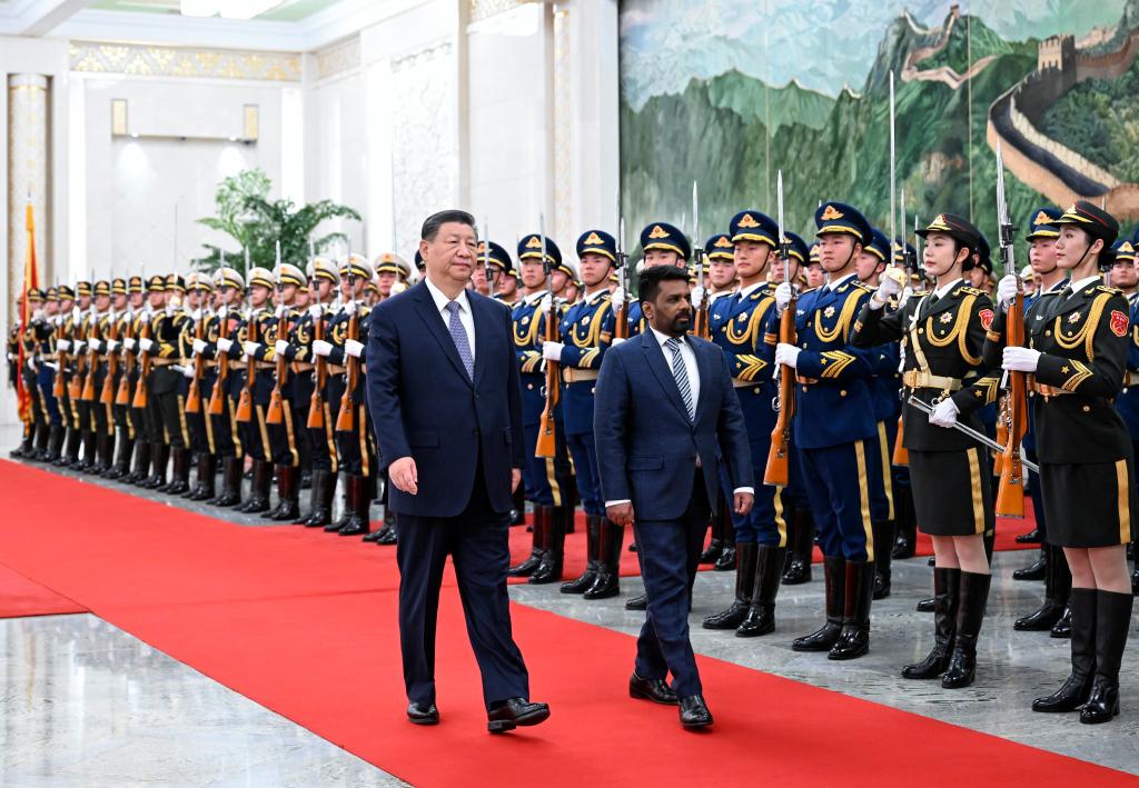 Xi calls for fostering new highlights in China-Sri Lanka cooperation