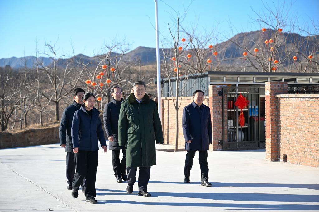 Xi visits flood-affected residents in northeast China