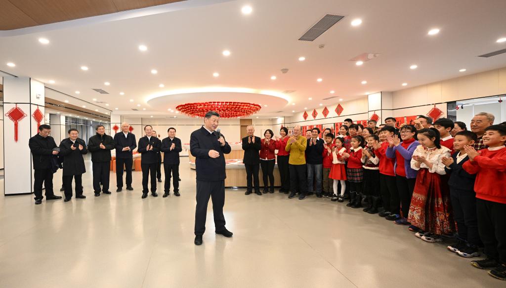 Xi inspects NE China city ahead of Spring Festival