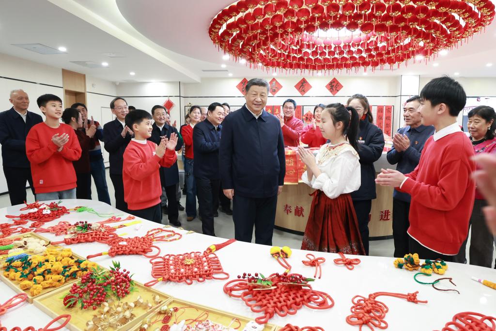 Xi inspects NE China city ahead of Spring Festival