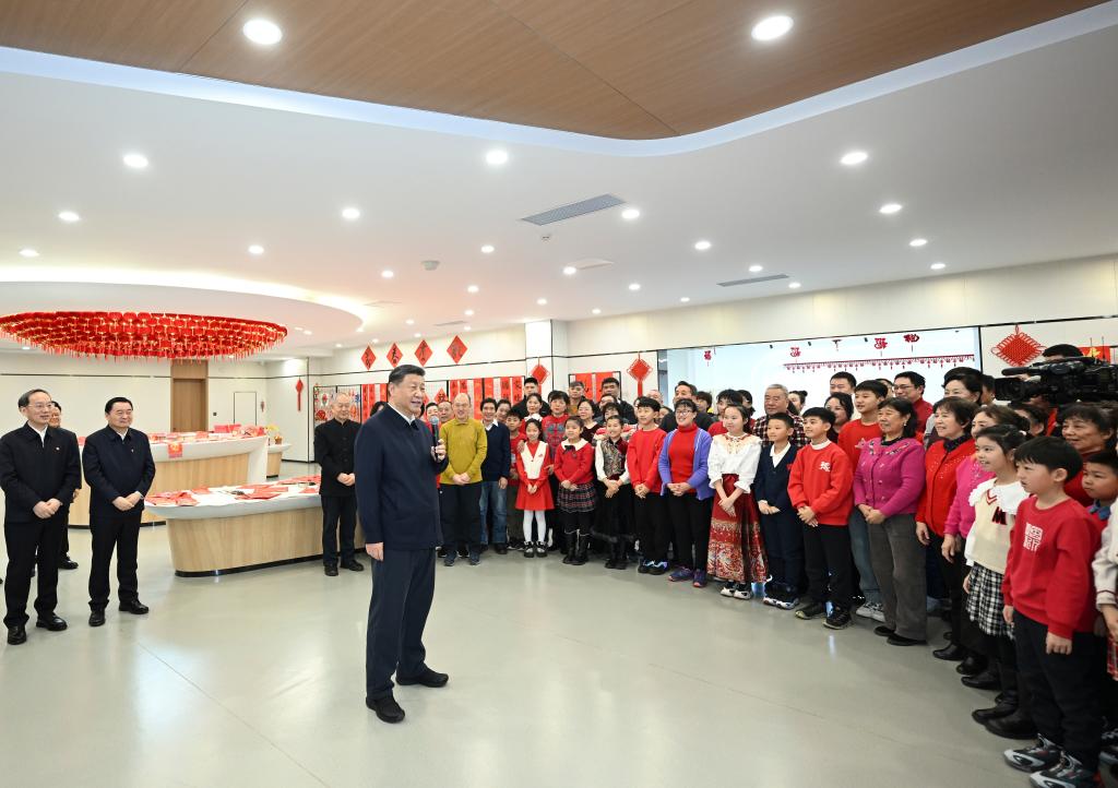 Xi inspects NE China city ahead of Spring Festival