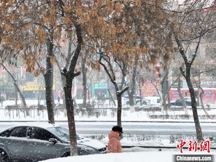 Urumqi sees snowfall in NW China’s Xinjiang