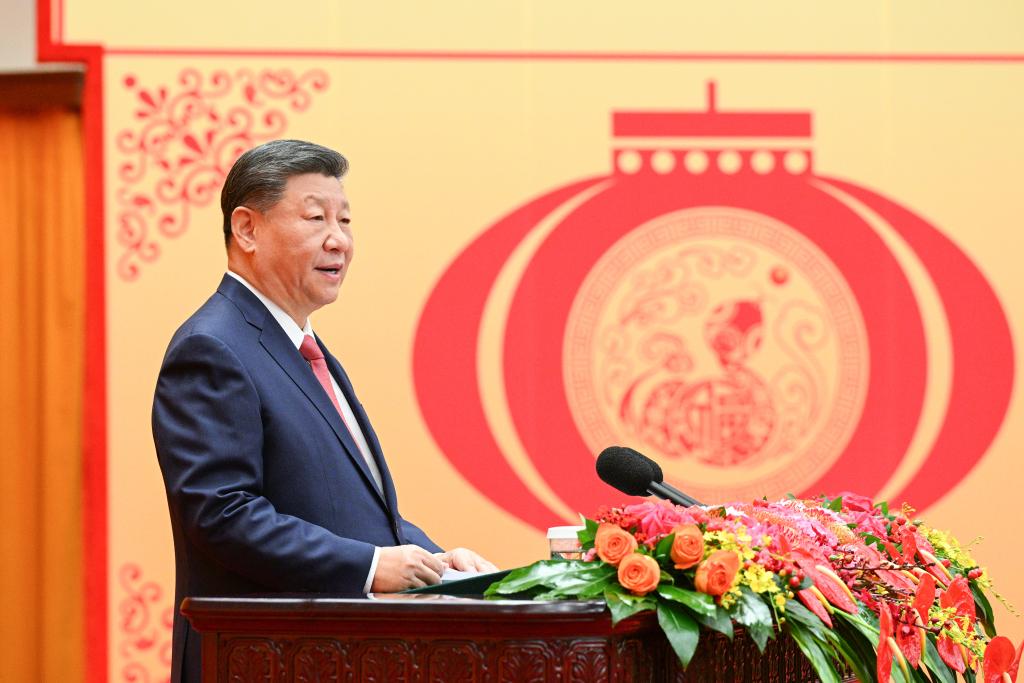 Xi lauds China's solid progress despite challenges in Year of Dragon