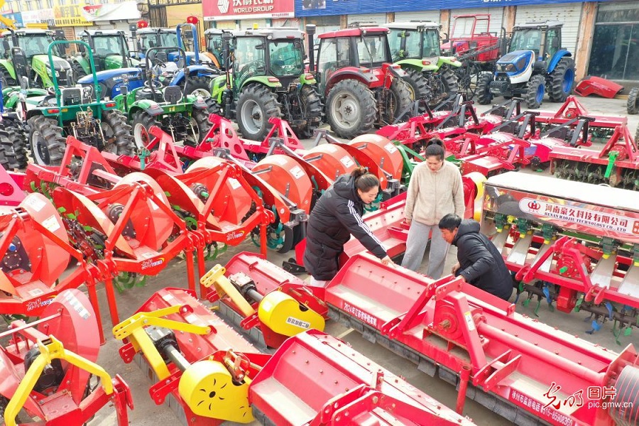 Spring preparations across China lay foundation for successful farming season