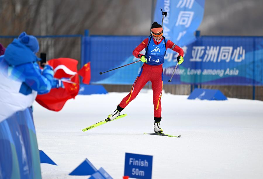 Roundup: China tops medal tally with 19 golds on snow at Harbin Winter Asiad