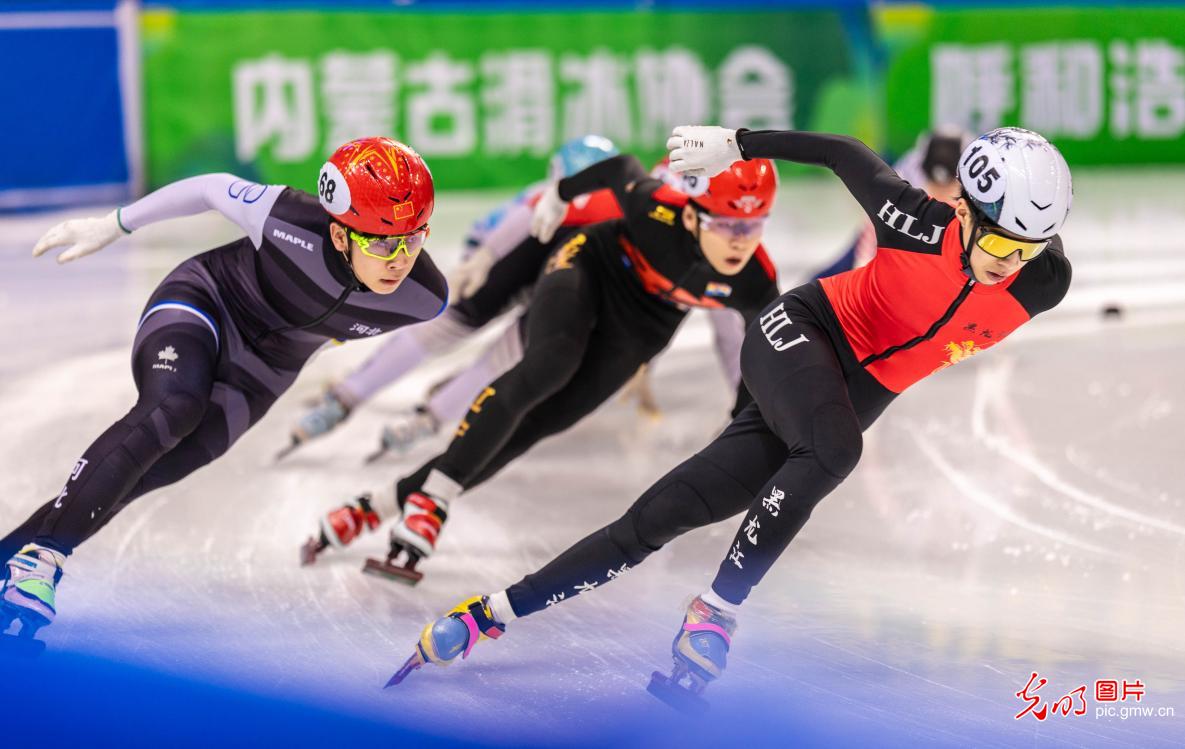 National Short Track Speed Skating Youth Championships opens at Hohhot