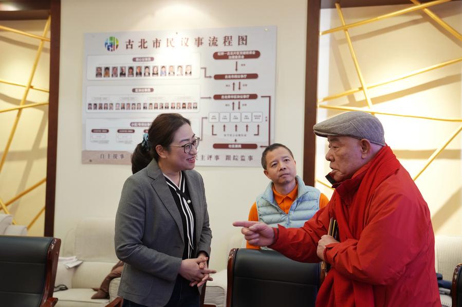 ChineseToday | An NPC deputy's devotion to whole-process people's democracy at doorstep