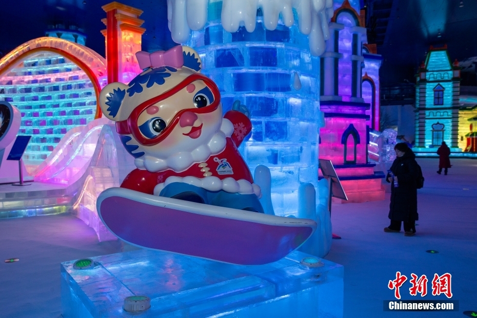 World's largest indoor ice-and-snow theme park opens in NE China's Heilongjiang