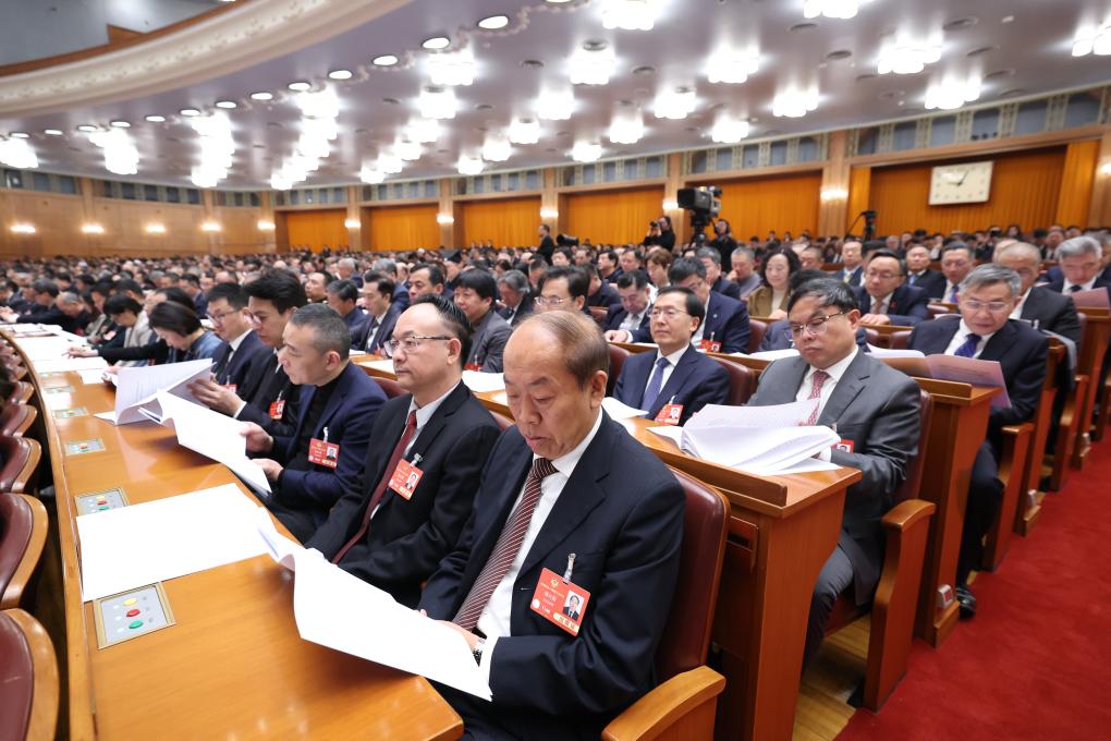 3rd plenary meeting of 3rd session of 14th CPPCC National Committee held in Beijing