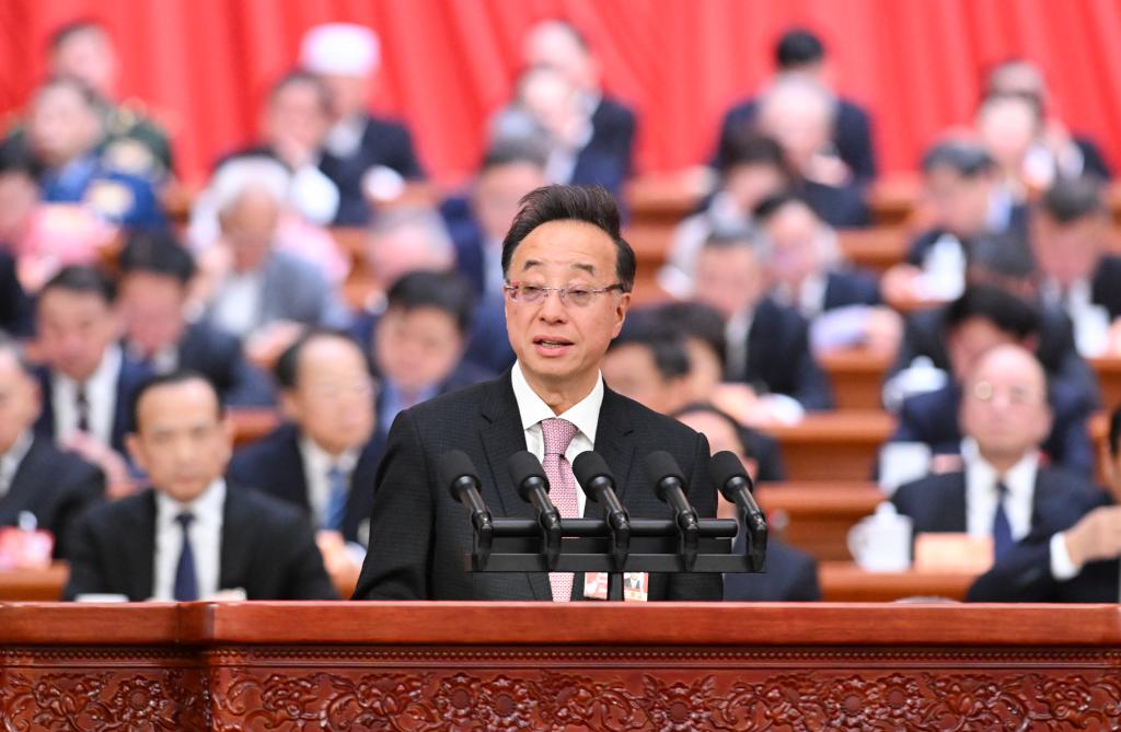 3rd plenary meeting of 3rd session of 14th CPPCC National Committee held in Beijing